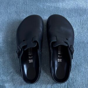 Birkenstock Classic Black Slip-On Shoes
